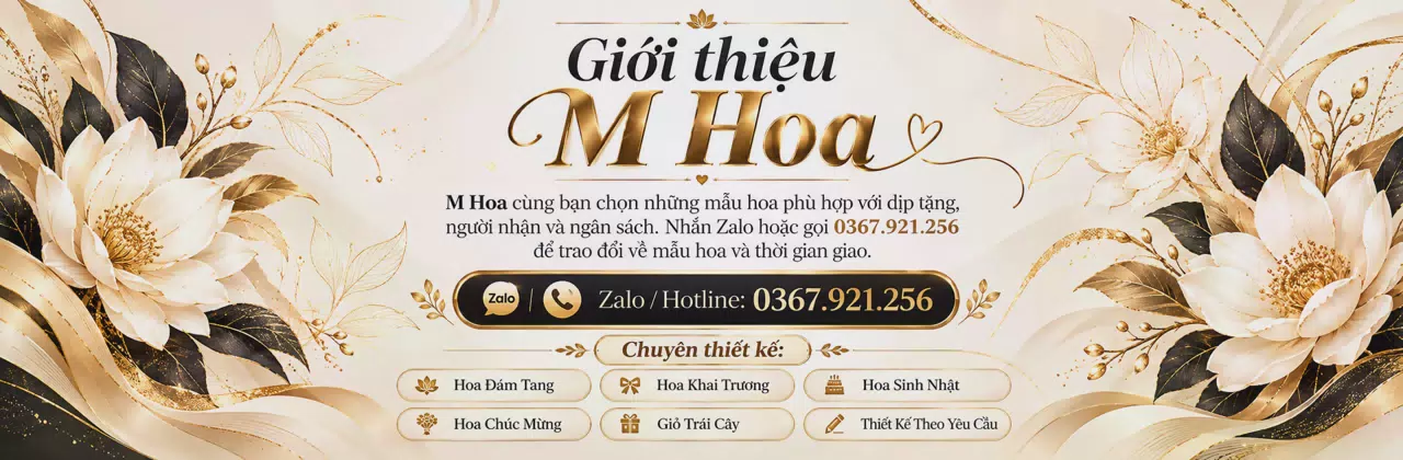 Ảnh bìa Shop hoa tươi Xã Bắc Ruộng Lâm Đồng - Một món hoa, nhiều điều muốn nói